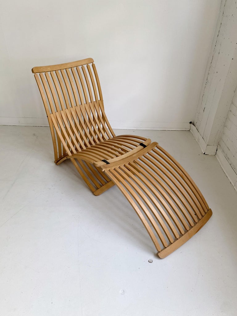 Steamer Lounge Chair by Thomas Lamb for Ambient Systems at 1stDibs