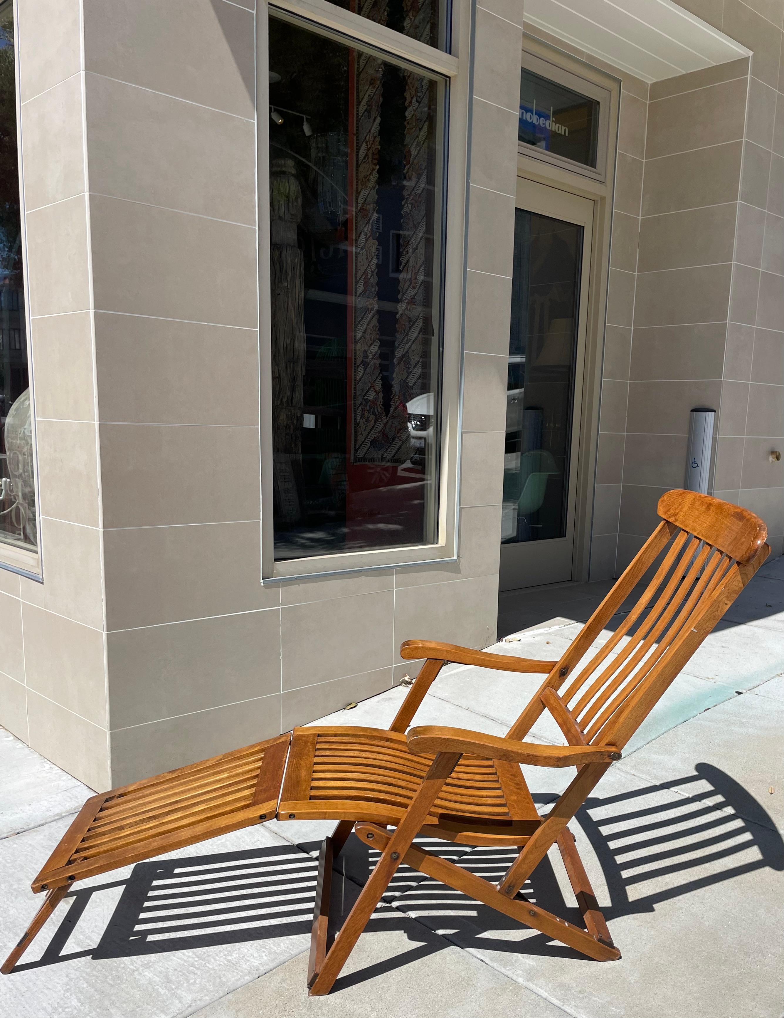 I also have a matching pair of side chairs that could complement this fantastic multi position lounge chair. Adorn it with the cushion of your choice and take in the breeze from your quiet place in the world. 