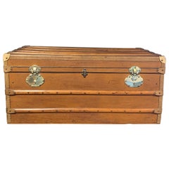 Antique Steamer Trunk, 1920s