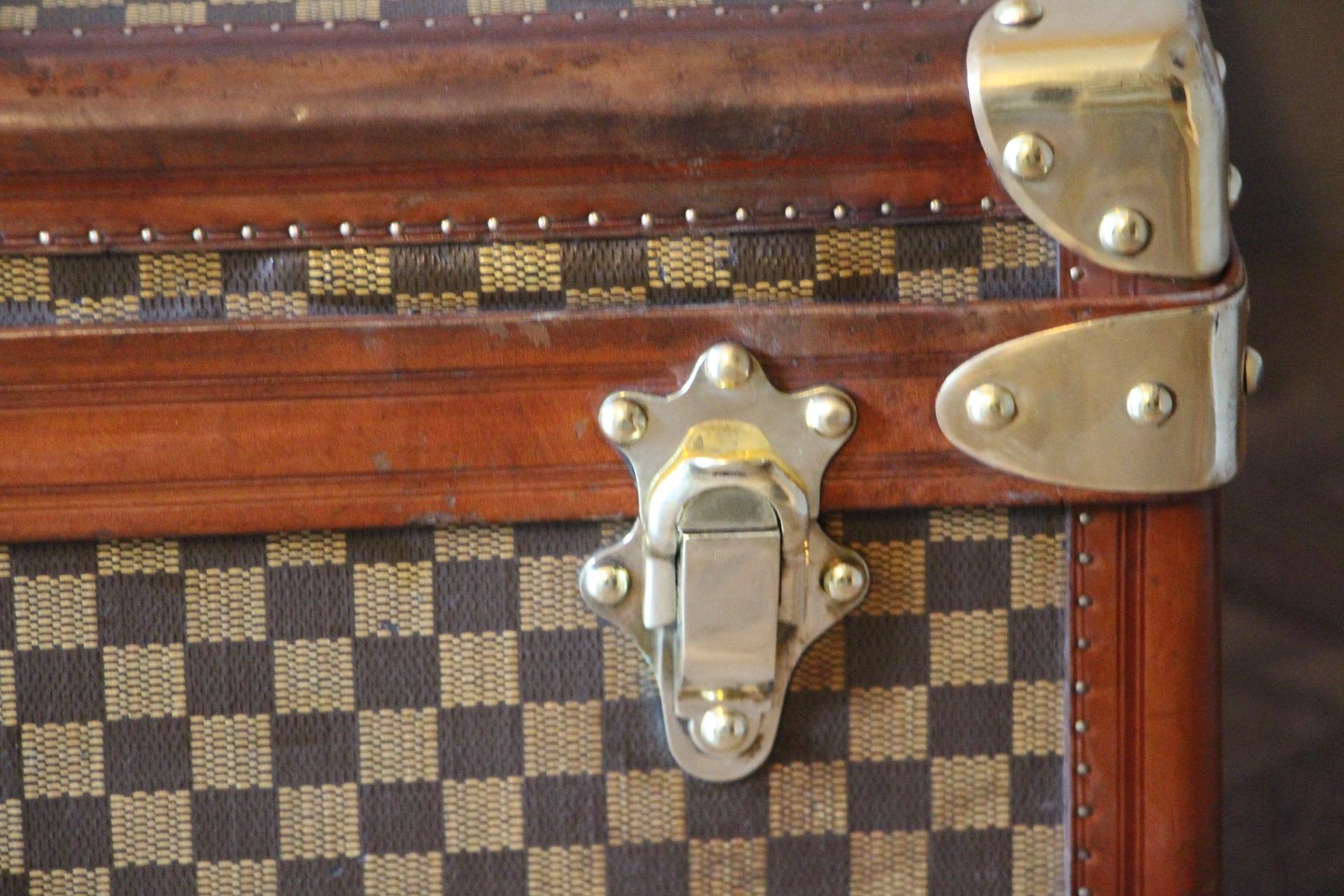 French Steamer Trunk by Paul Romand Paris