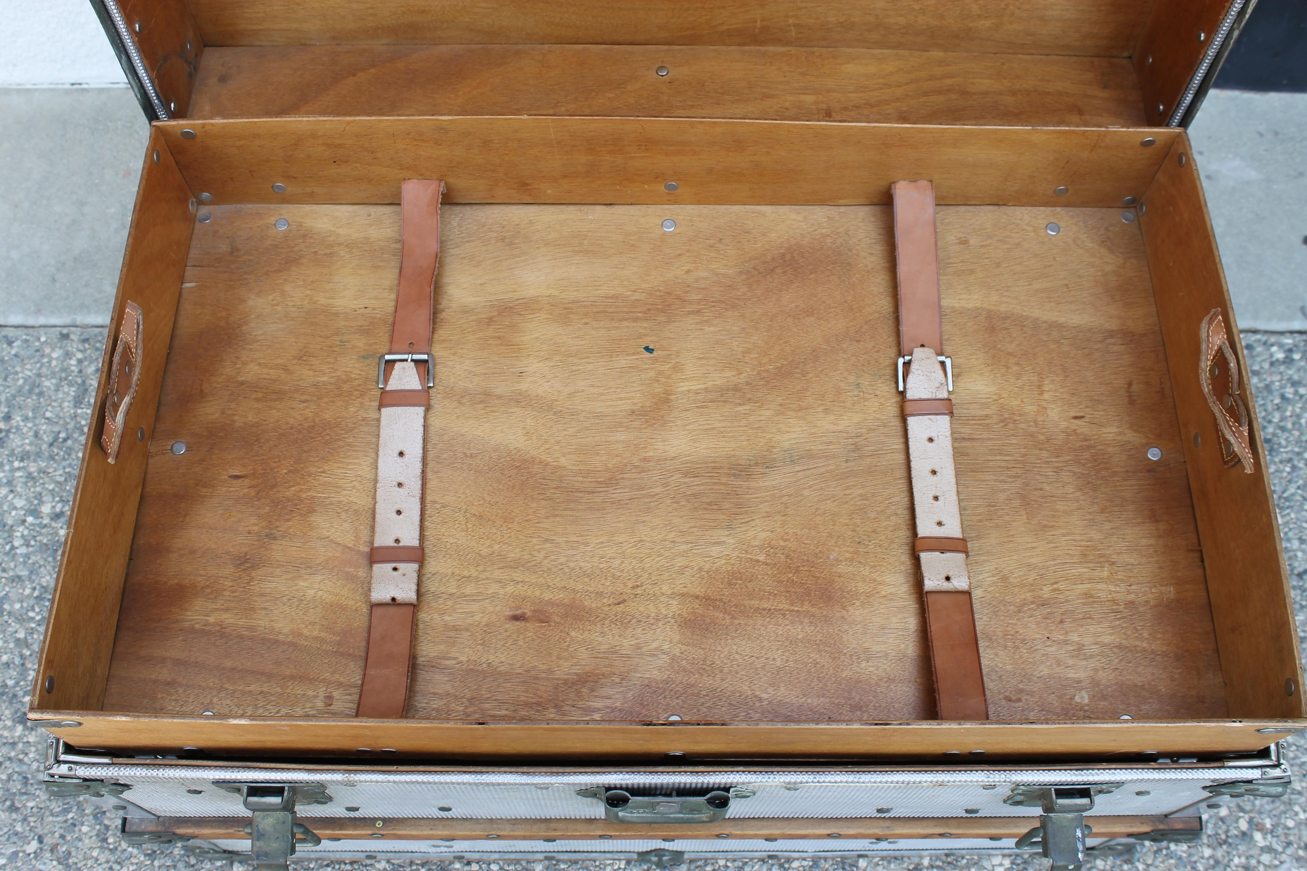 Steamer Trunk Made in Paris, France 3