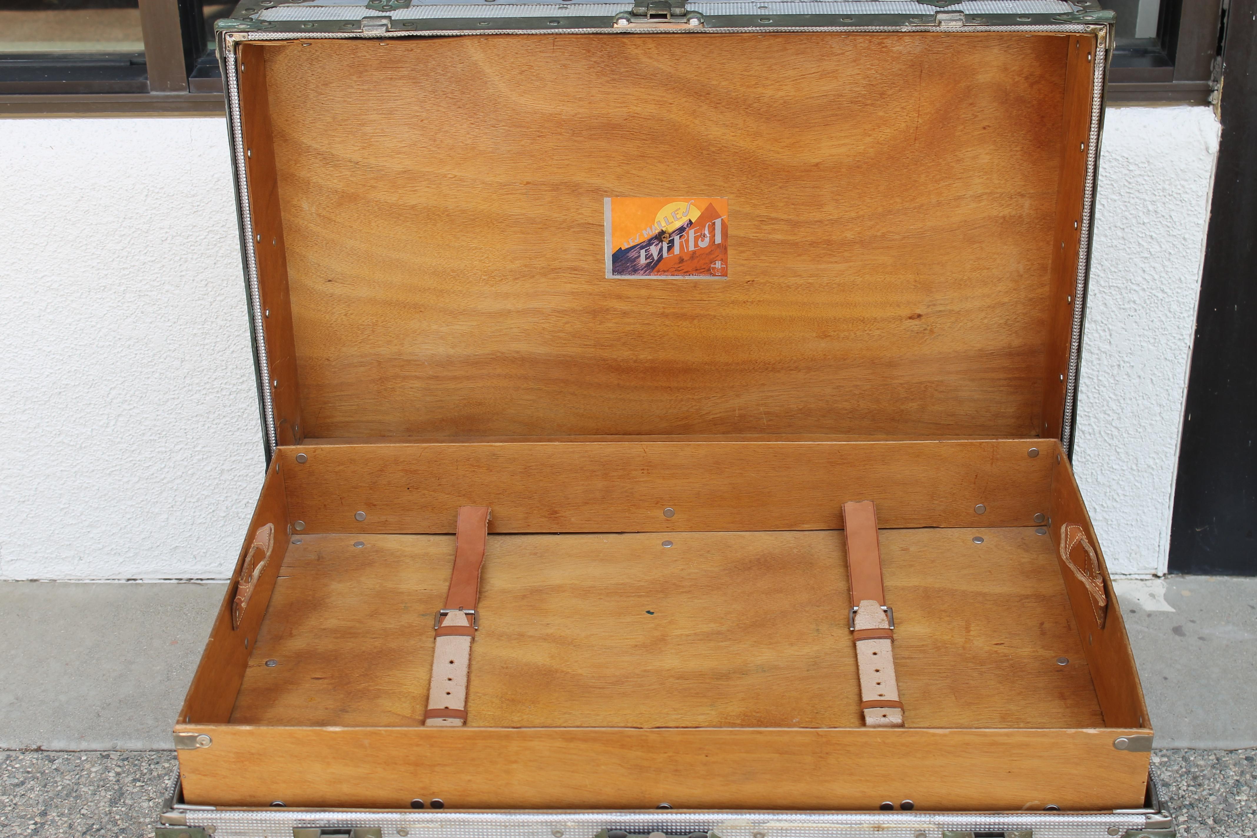 Steamer Trunk Made in Paris, France 2