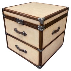 Used Steamer Trunk Style Two Drawer Chest by Archive Home for Century