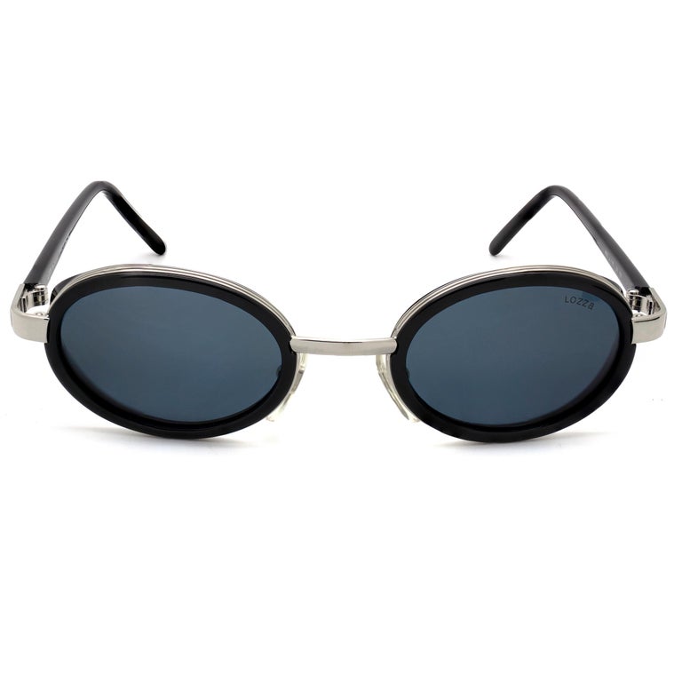 Steampunk vintage sunglasses by Lozza For Sale at 1stDibs
