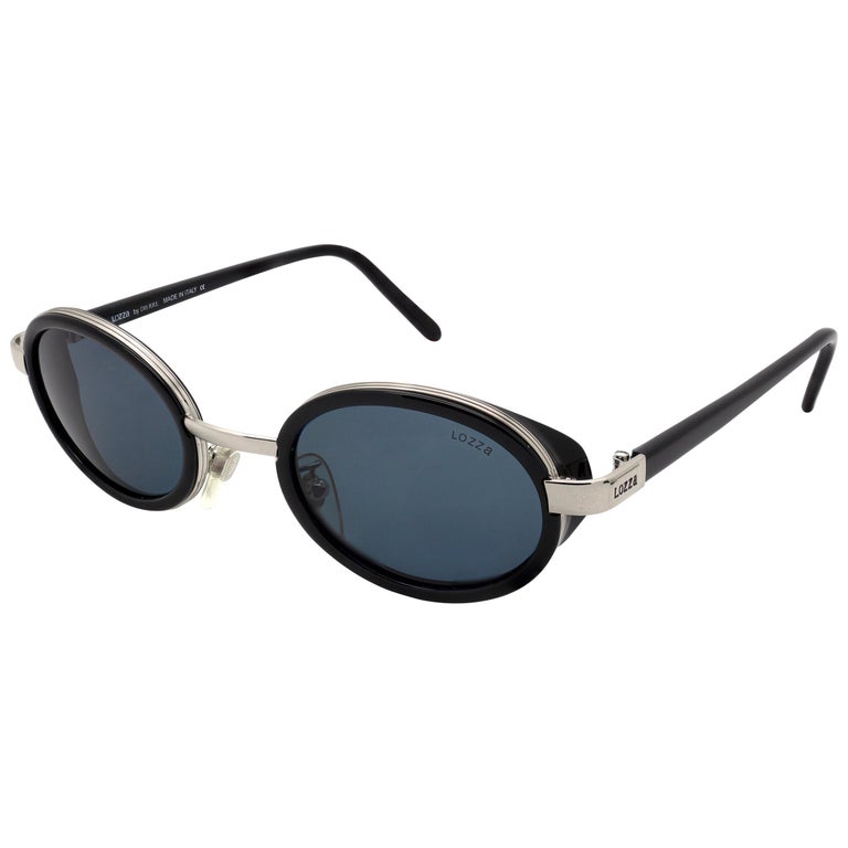 Steampunk vintage sunglasses by Lozza For Sale at 1stDibs | lozza sunglasses  for sale, lozza sunglasses vintage