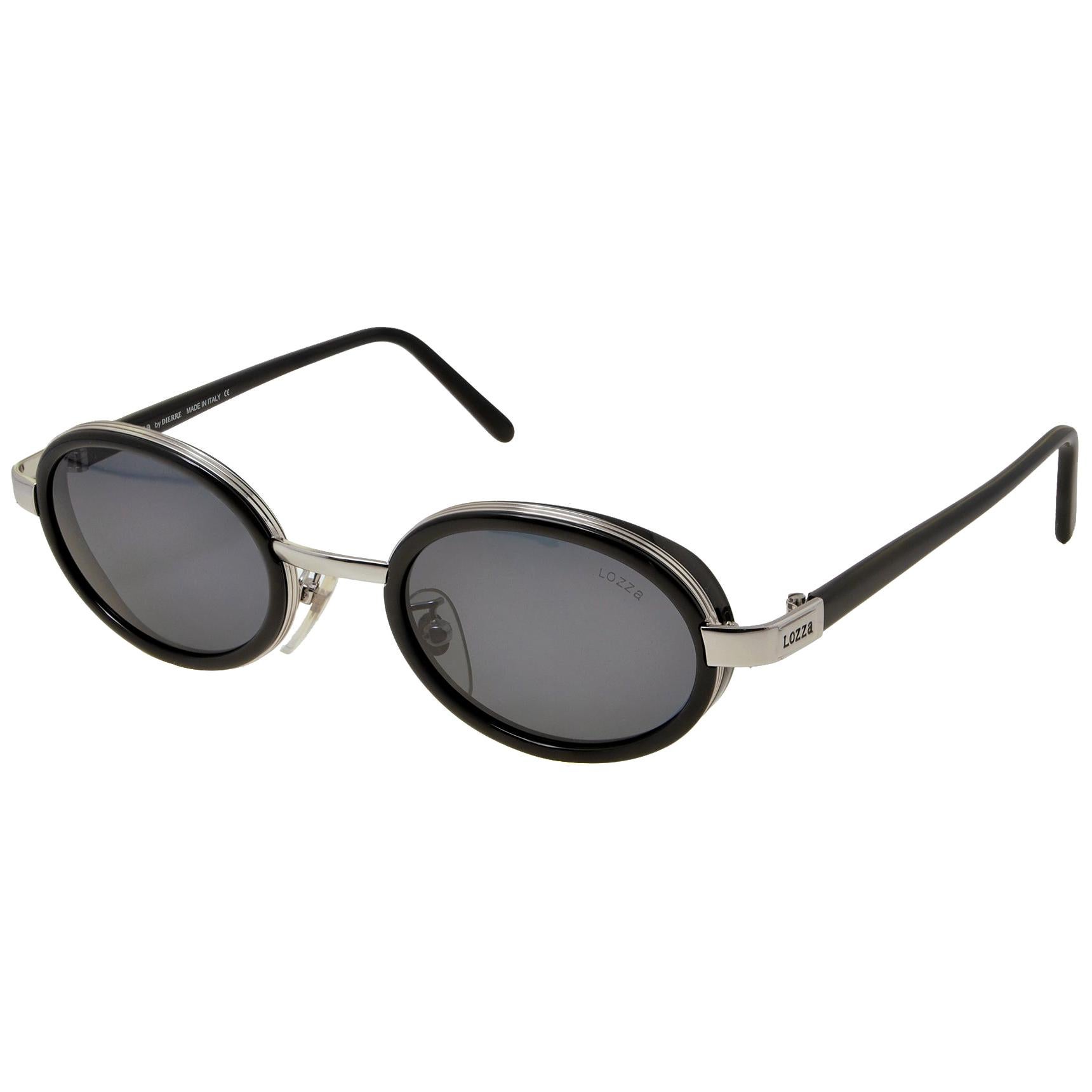 Steampunk Vintage-Sonnenbrille von Lozza, ITALY im Angebot