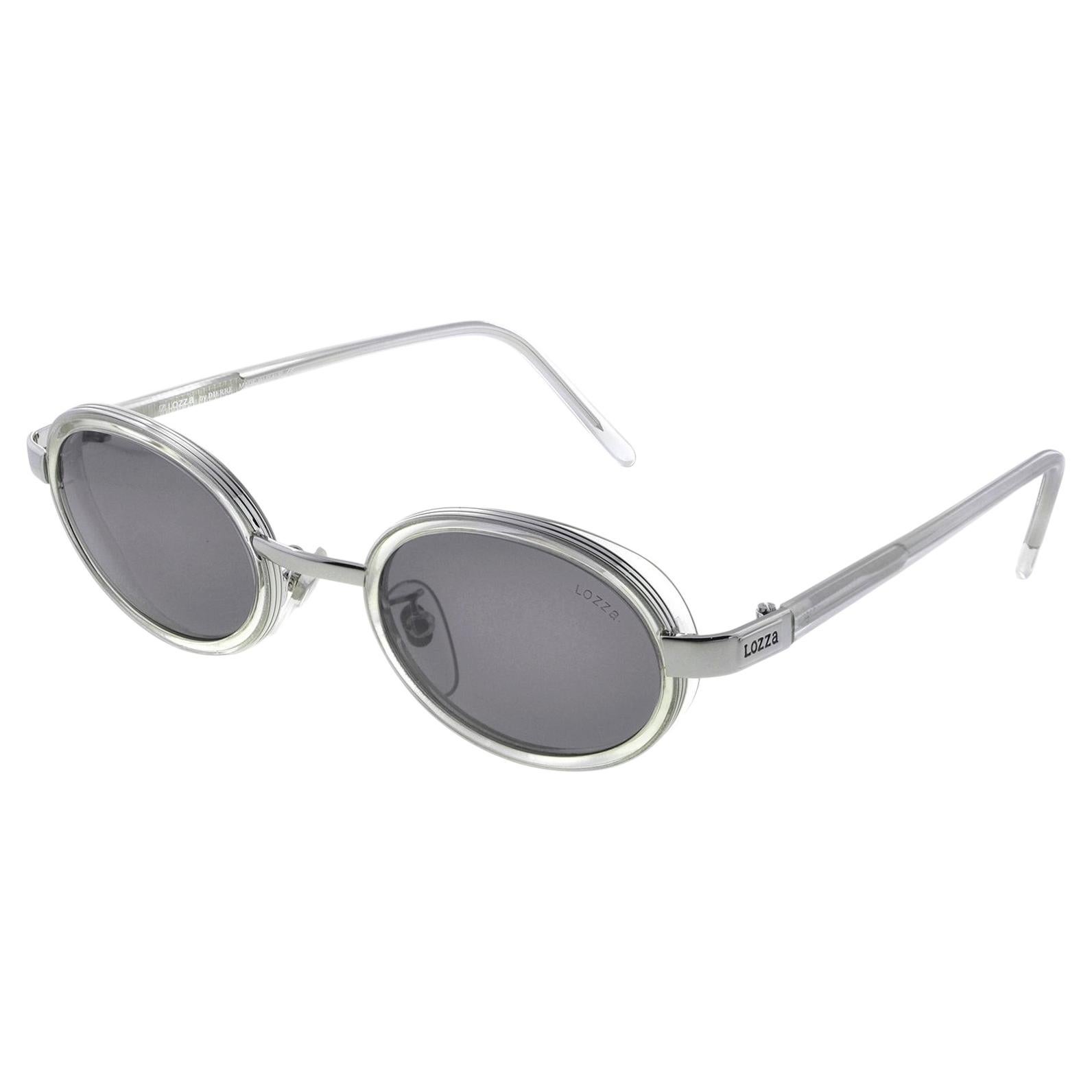 Steampunk vintage sunglasses by Lozza, ITALY For Sale