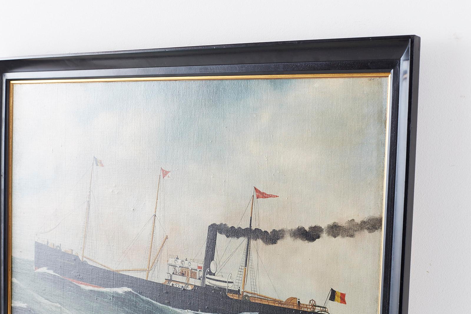 Steamship Willy Alexander by Alfred Jensen, 1909 4