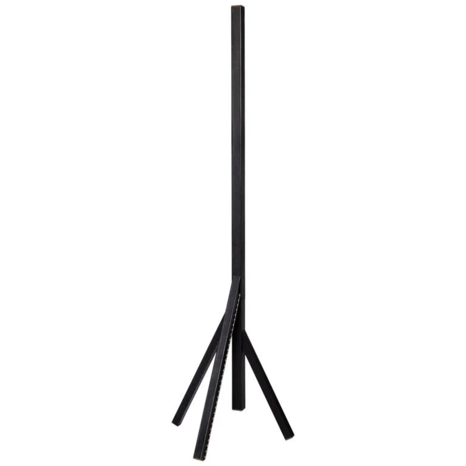 Lampadaire Stecco en aluminium et cuir tanné au végétal par Oscar Maschera en vente 3