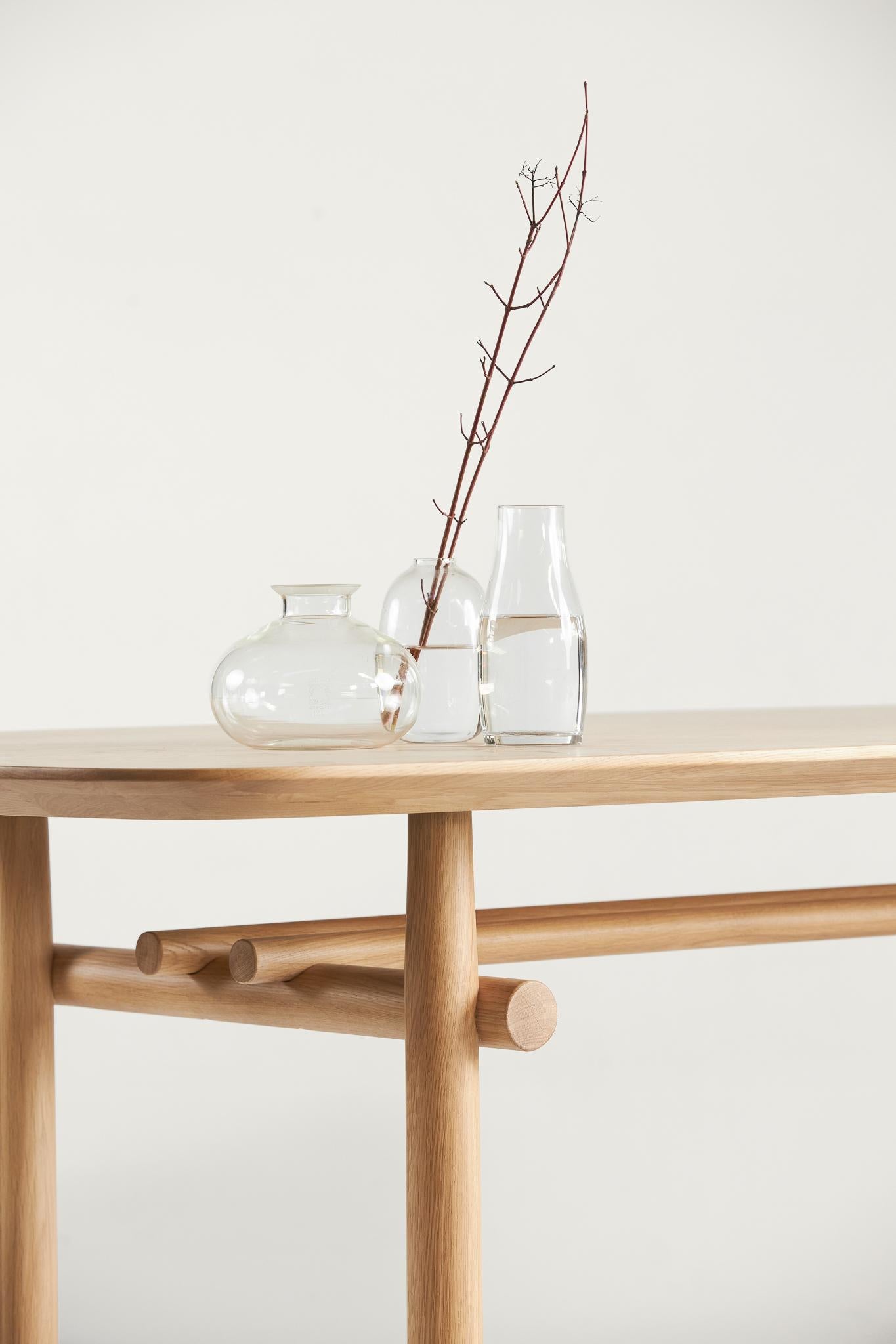 Contemporary Steekla Table by Hill Studio x Arbore For Sale