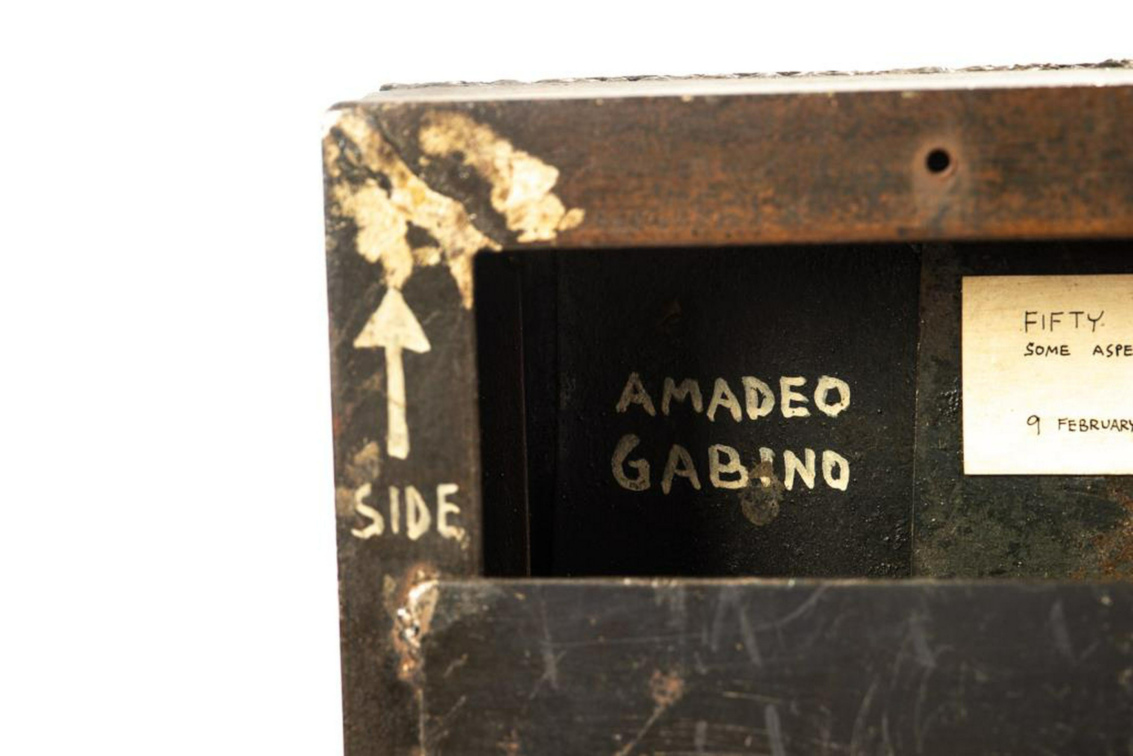 Steel Abstract Sculpture by Amadeo Gabino 7