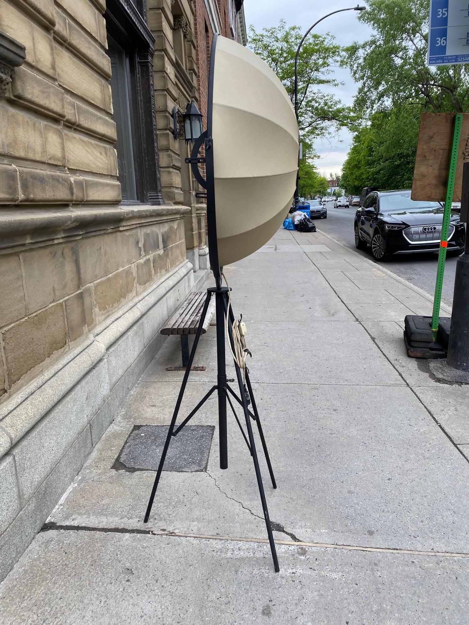 Steel and Cotton Studio Photographer Lamp 