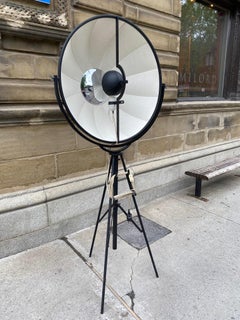 Steel and Cotton Studio Photographer Lamp "Moda" by Mariano Fortuny