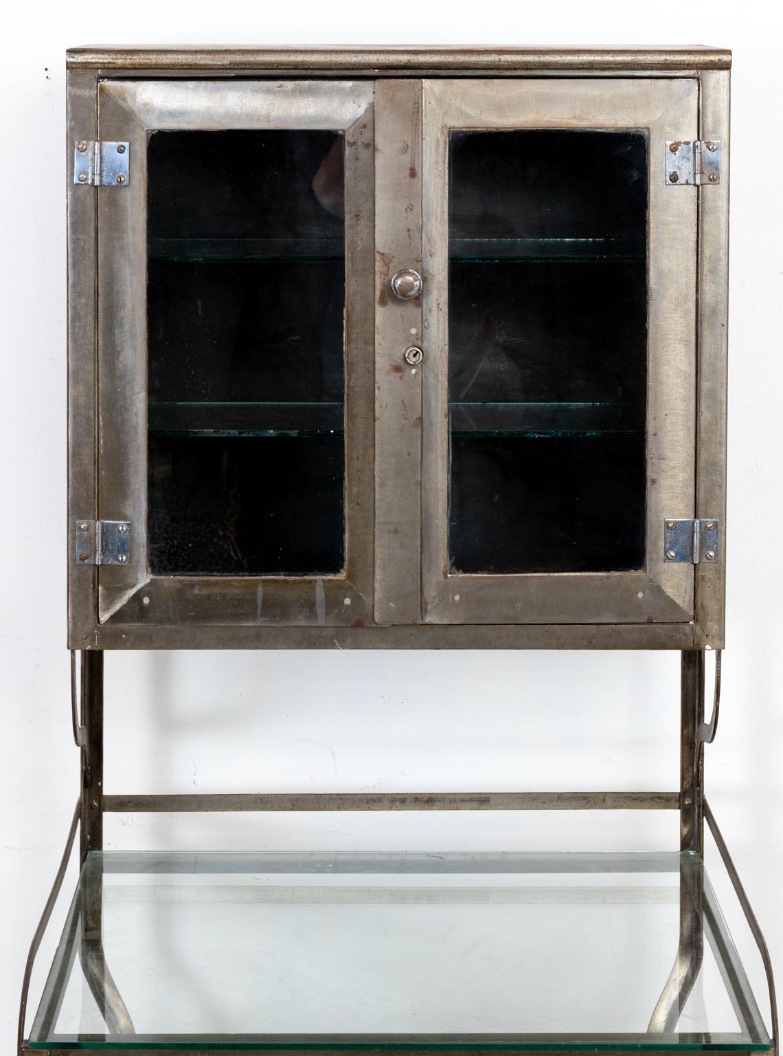 Steel and Glass Cabinet 2