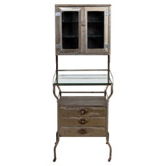 Steel and Glass Cabinet