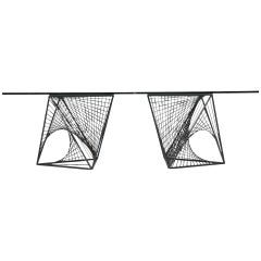 Unique Modernist Dining Table from USA, 1960s