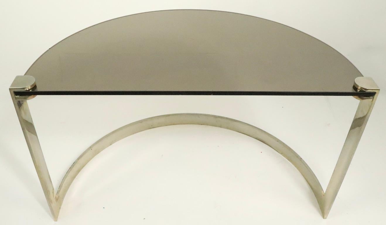 Schachteltische aus Stahl und Glas von Friedrich Moller für Ronald Schmitt Tische (Deutsch) im Angebot