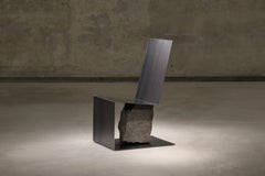 Steel and Stone Chair by Batten and Kamp