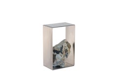 Steel and Stone Side Table by Batten and Kamp
