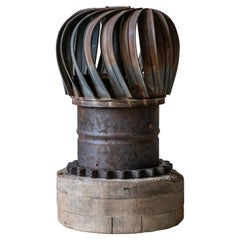 Steel and Wood Assemblage - Industrial sculpture - Jim Rose