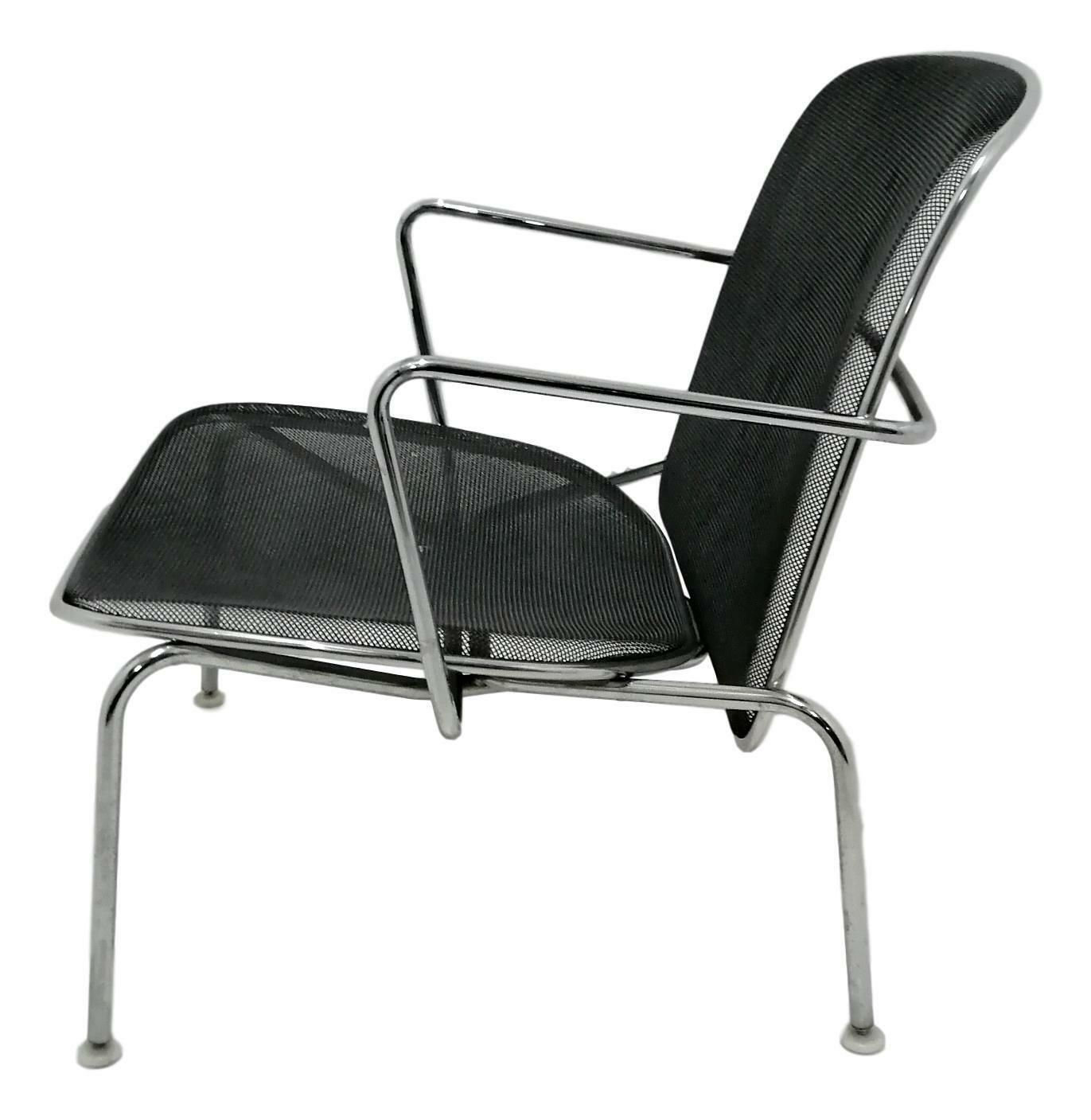 Italian Steel Armchair 