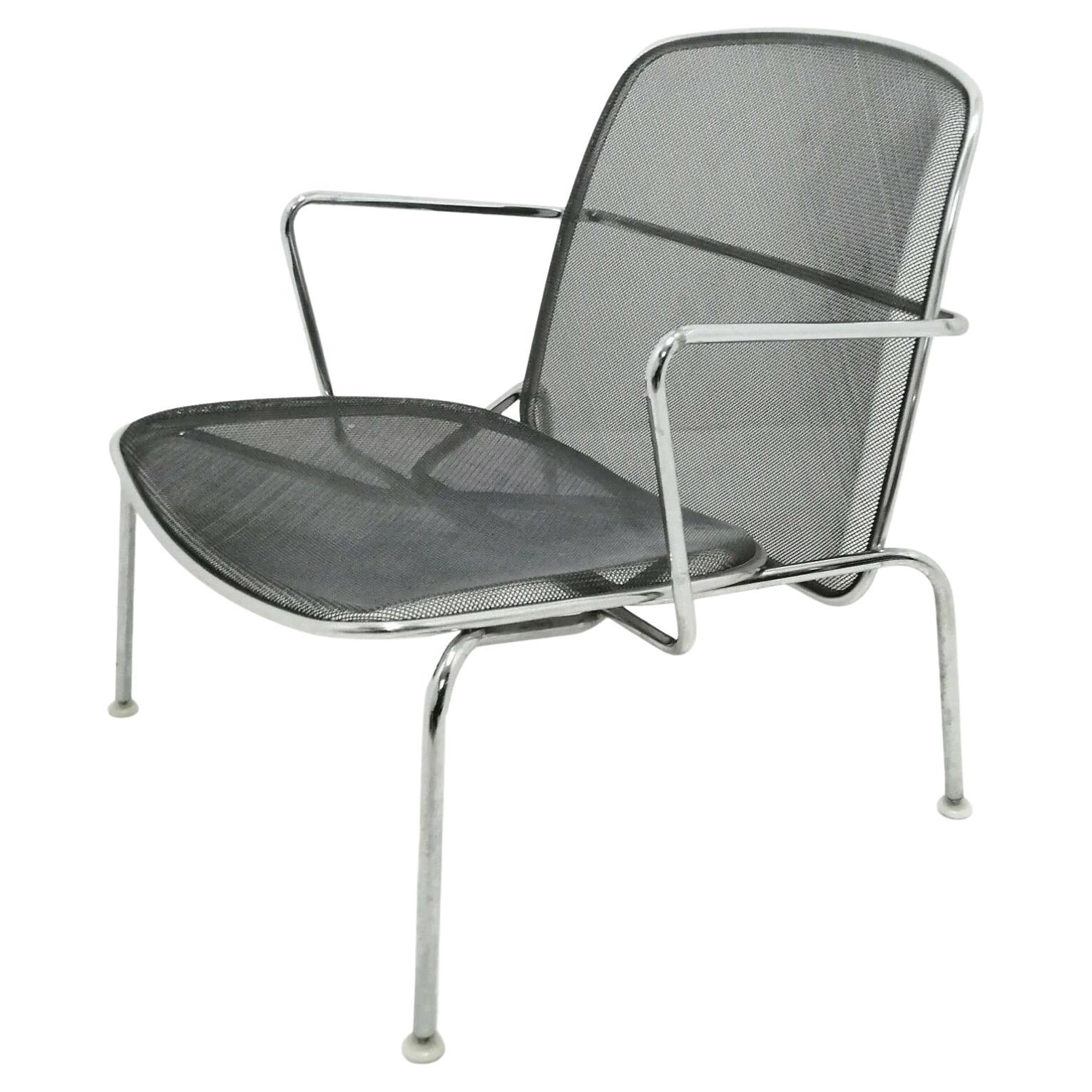 Steel Armchair "Web" Designed by Antonio Citterio for B&B Italia, 2000s For Sale