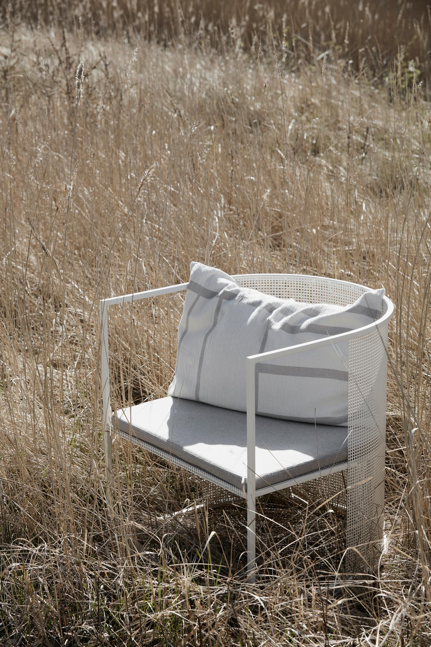 Danish Steel Bahaus Lounge Chair by Kristina Dam Studio
