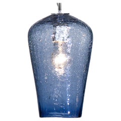Steel Blue Comet Pendant from the Boa Lighting Collection