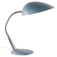 Steel Blue Desk Lamp Greta Grossmann, 1950s