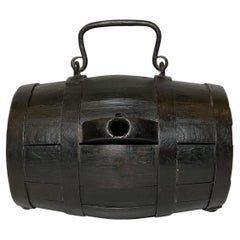 Steel Bound Ship's Lifeboat Water Cask