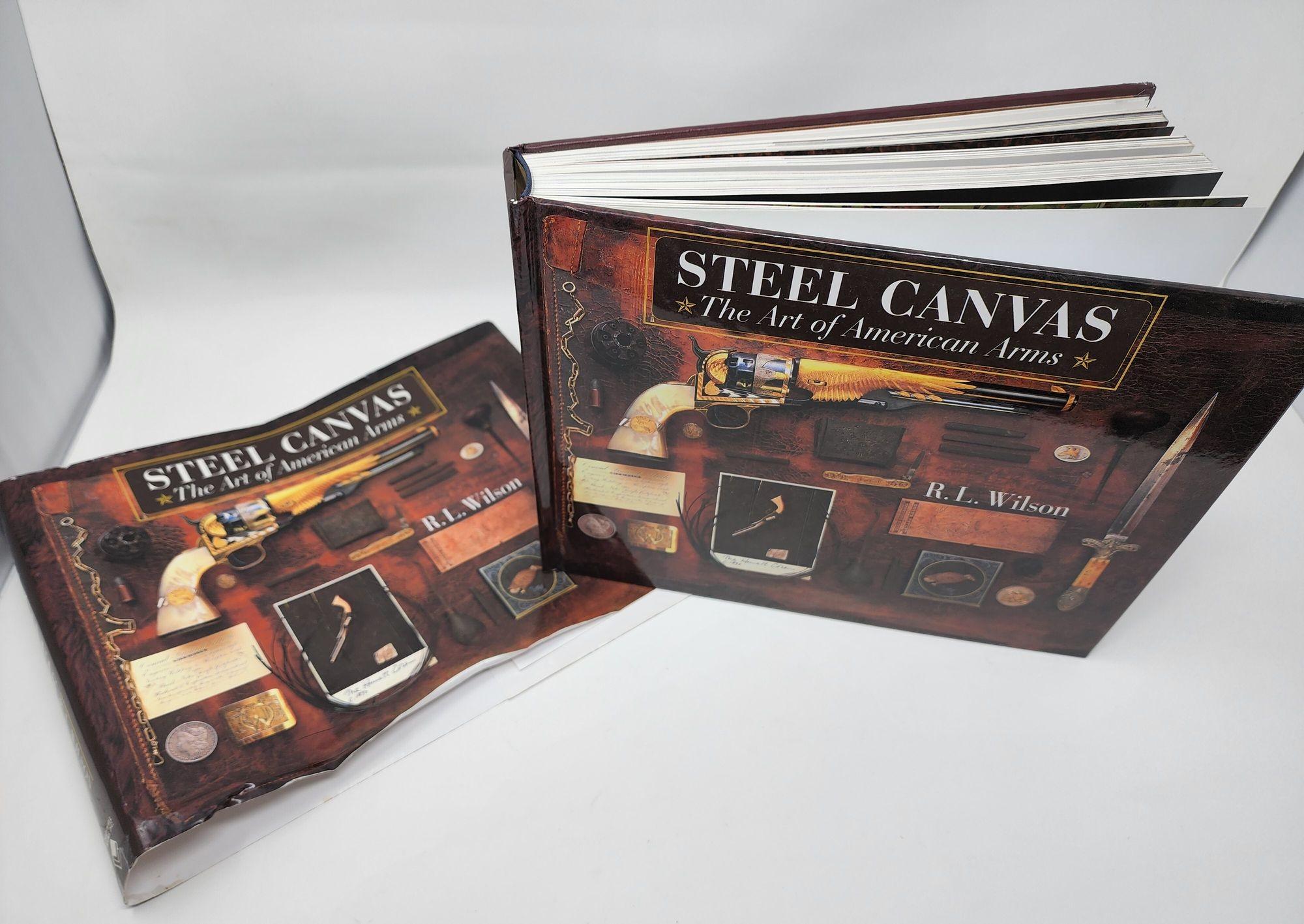 Steel Canvas The Art of American Arms Hardcover Book For Sale 4