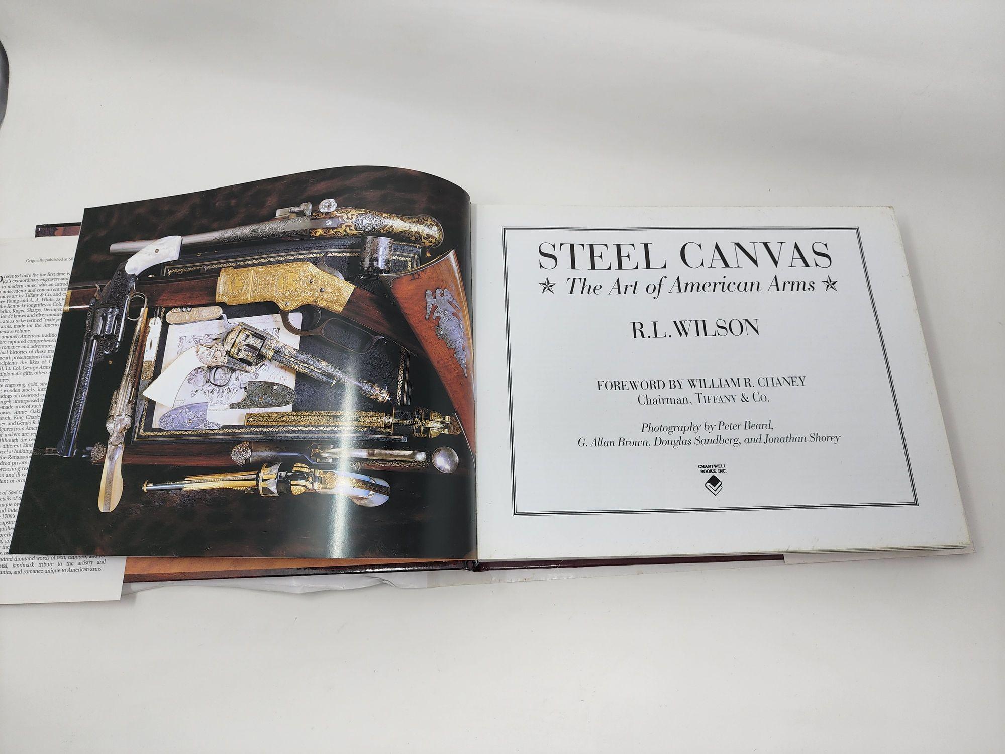 Steel Canvas The Art of American Arms Hardcover Book For Sale 5