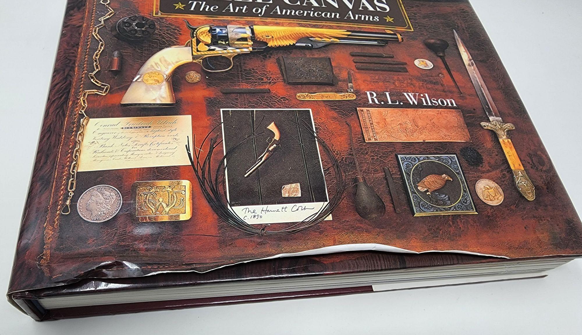 Steel Canvas The Art of American Arms Hardcover Book For Sale 3