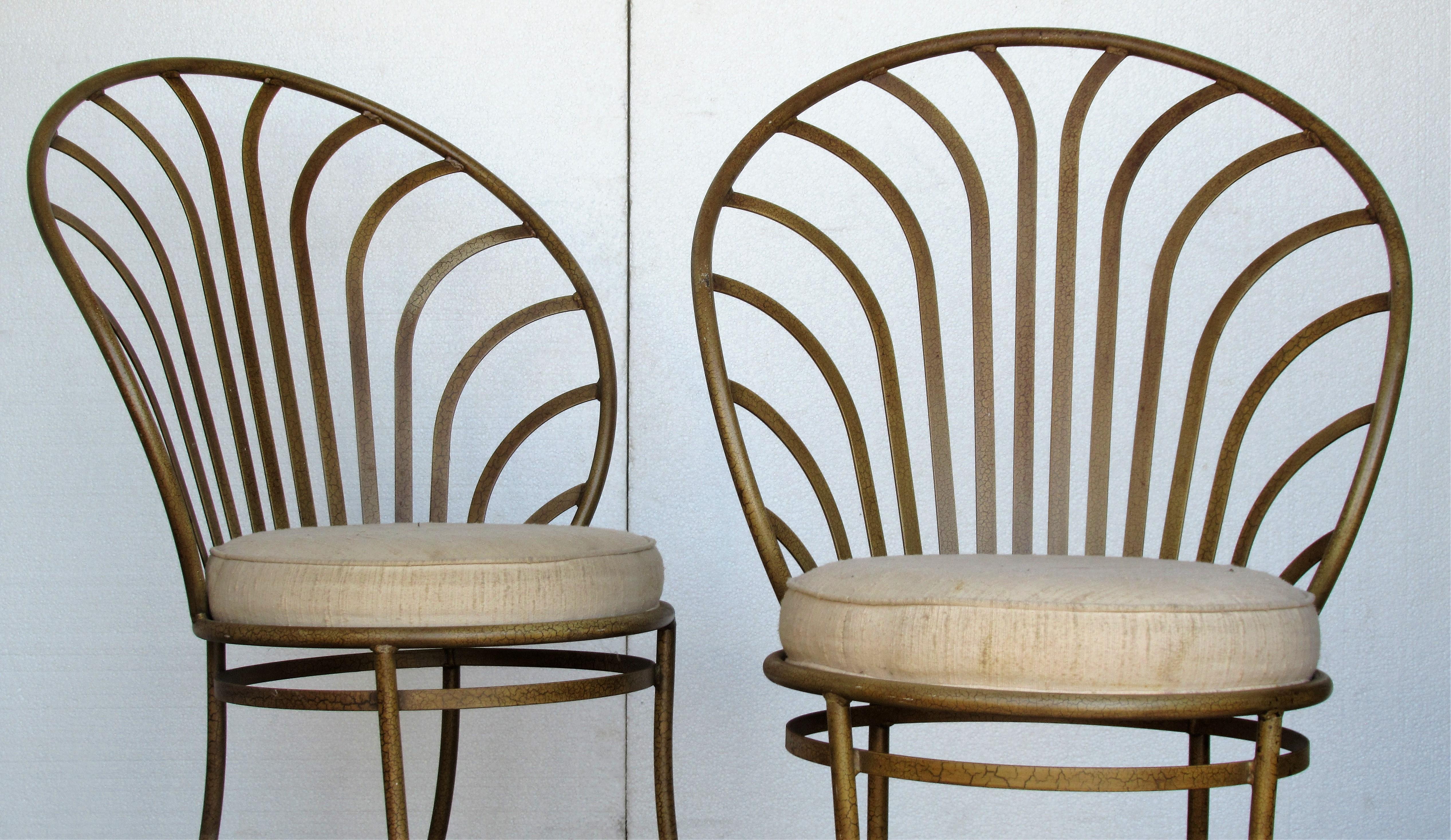 Steel Chairs by Arthur Umanoff for Shaver Howard 4