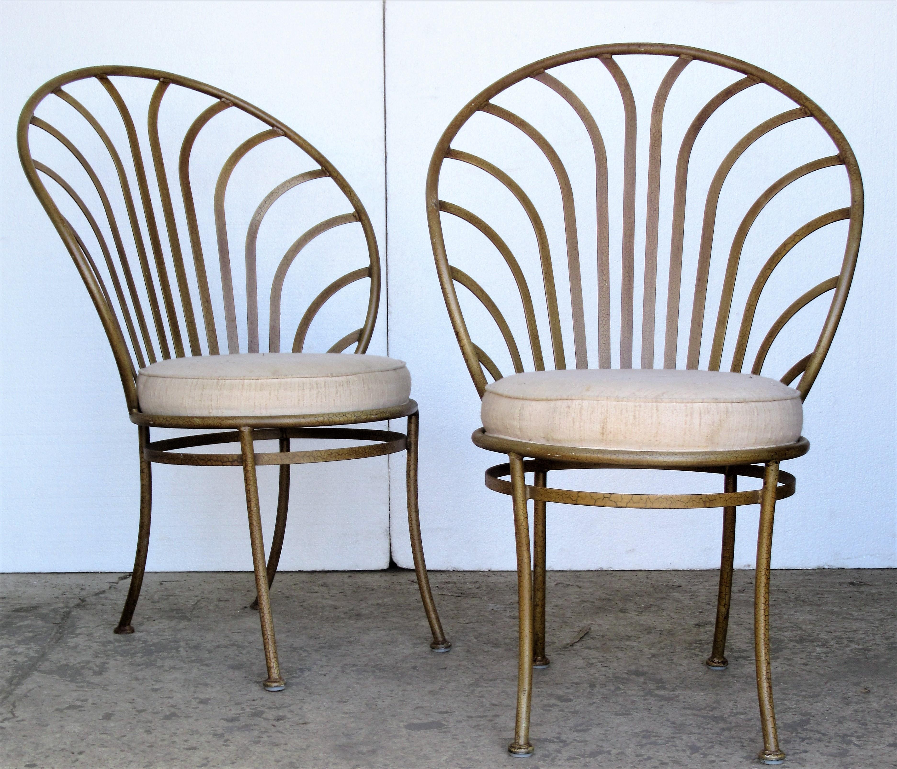  Steel Chairs by Arthur Umanoff for Shaver Howard 5