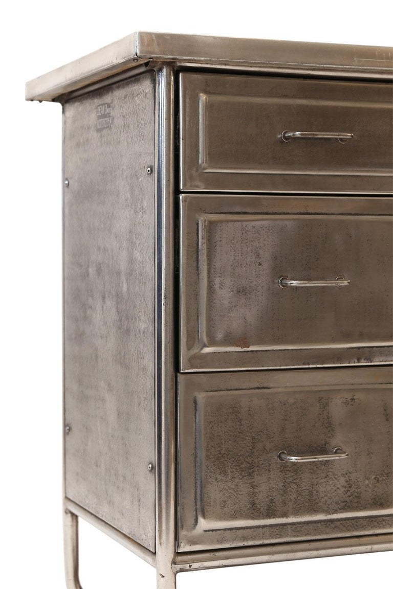 Steel Chest of Drawers For Sale at 1stdibs
