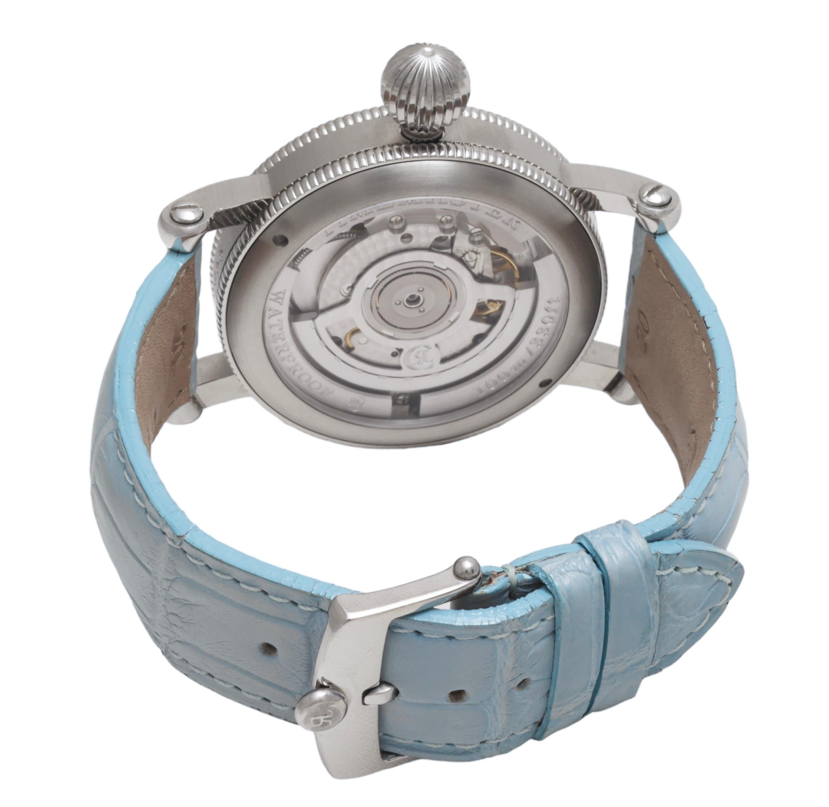 Steel Chronoswiss Timemaster Automatic Wrist Watch LNIB For Sale 6