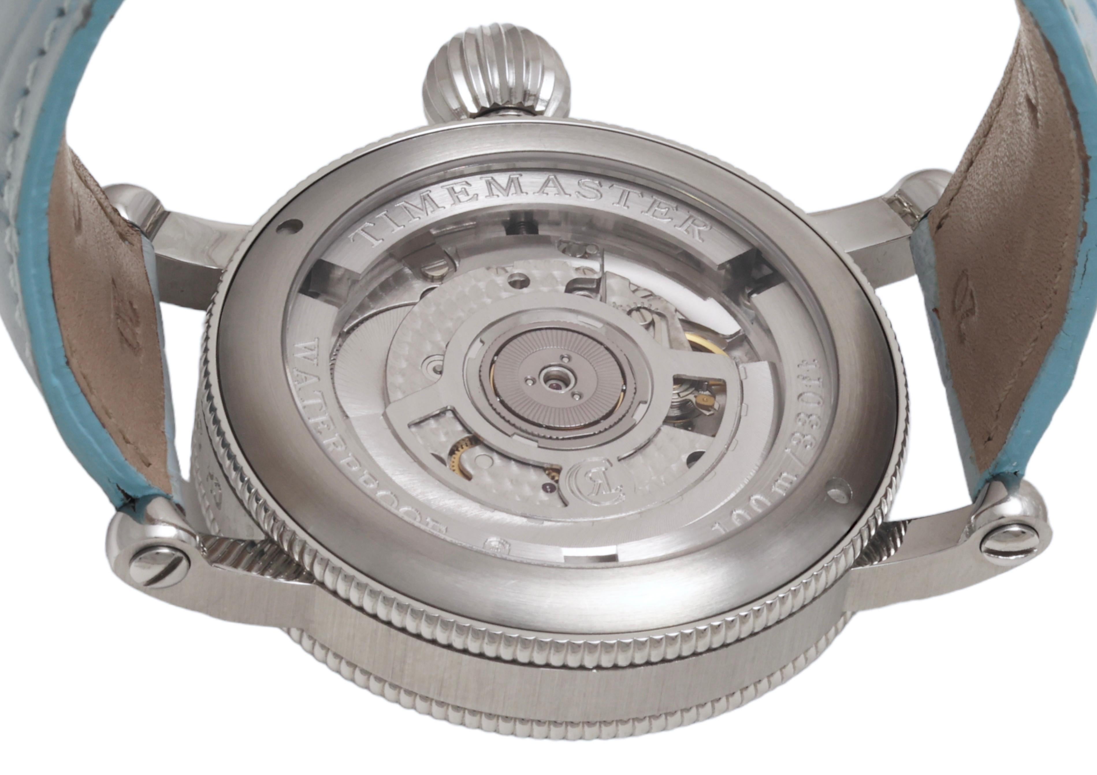 Steel Chronoswiss Timemaster Automatic Wrist Watch LNIB For Sale 9