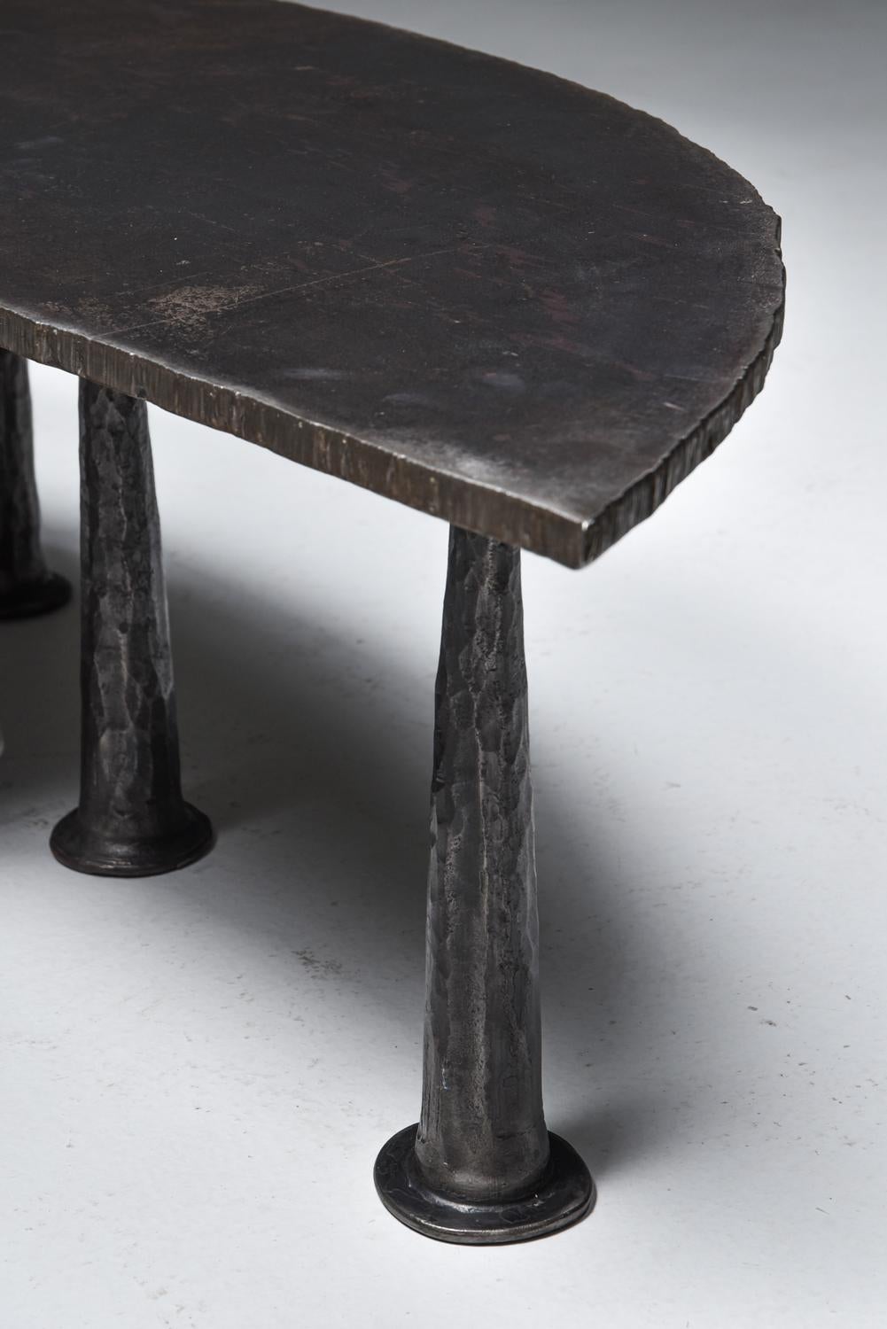 Metal Steel Coffee Table 'Resourcer 1' by Thomas Serruys