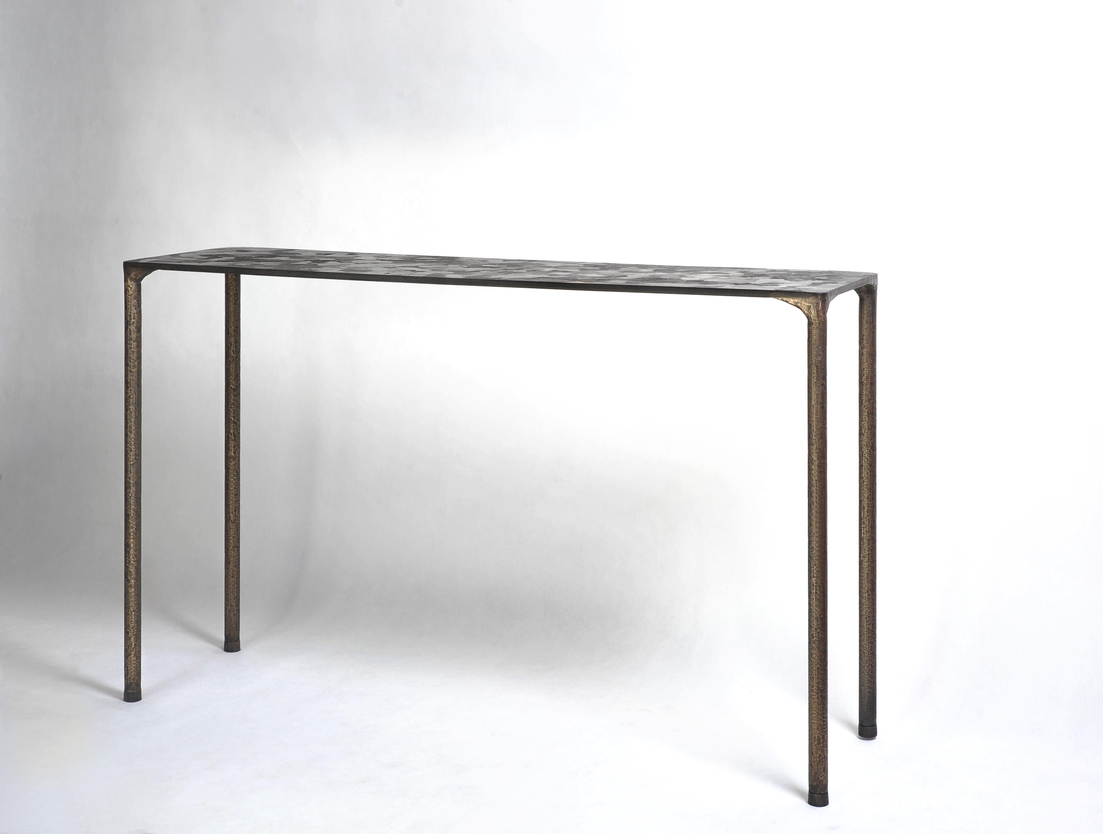 Modern Steel Console by Lukasz Friedrich