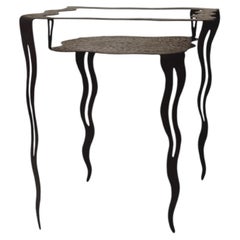 Steel Console Table by Arnaud Maurer