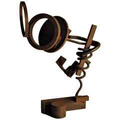 Steel Construction Sculpture by William Sellers