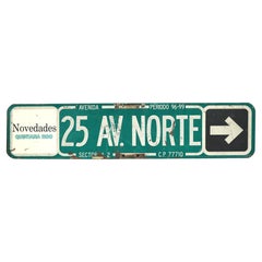 Steel Double Sided 25 Ave. North Street Sign