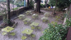 Steel EMU Pigalle 2/4 Seats Folding Square Table