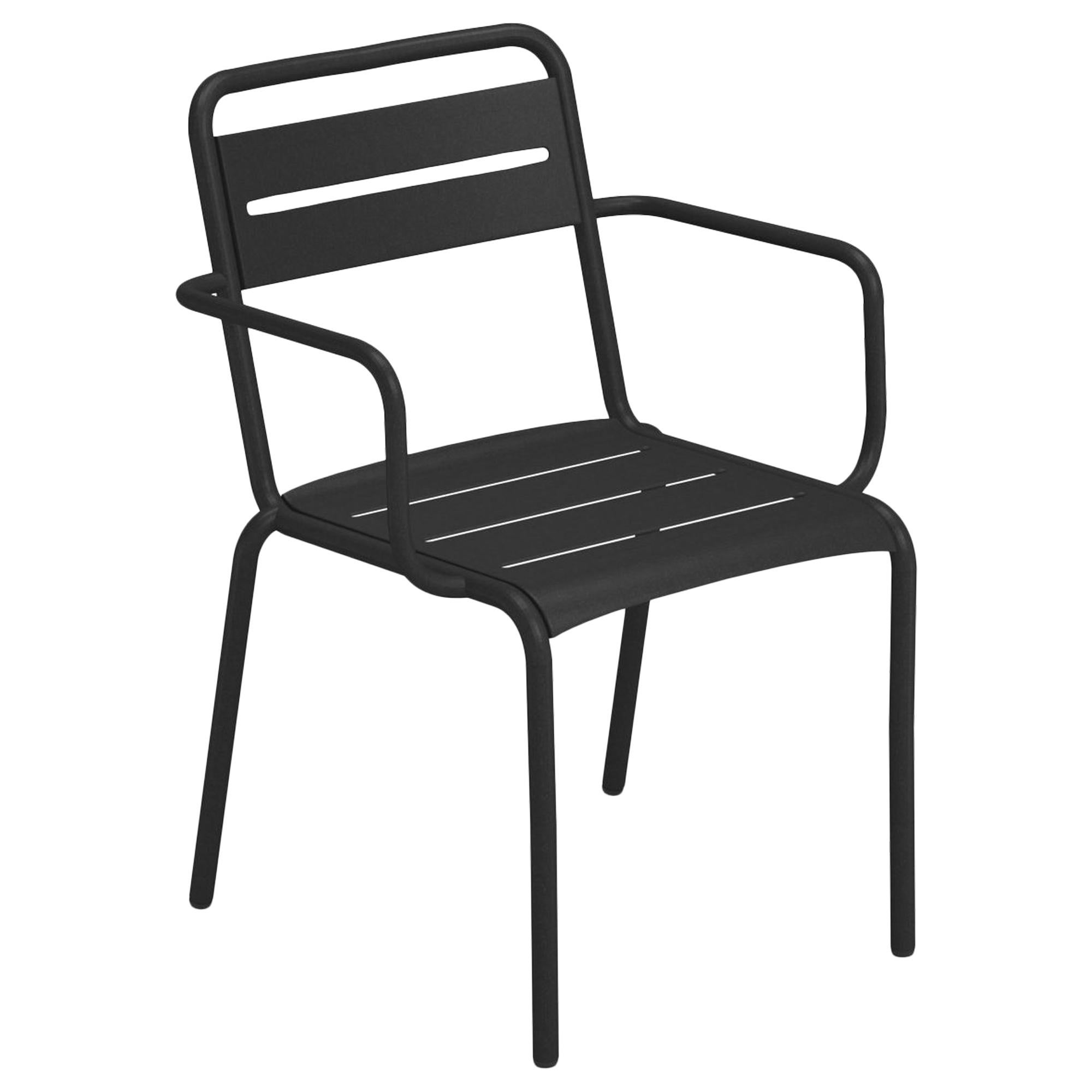 Steel EMU Star Armchair, Set of 4 Items For Sale