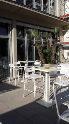 Tabouret de bar étoilé en acier EMU - Lot de 4 articles