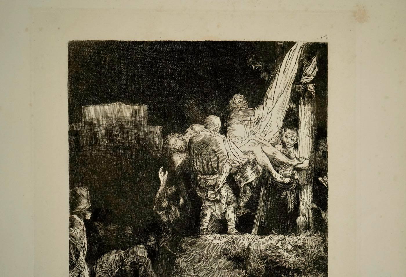 Steel engraving from the 19th century of Rembrandt by Francesco Novelisme, 1992.
Measures: H 21cm, L 16cm.