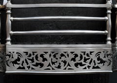 Steel Fire Grate in the Manner of Thomas Chippendale
