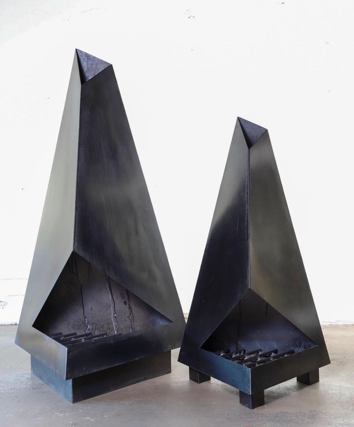 corten chiminea