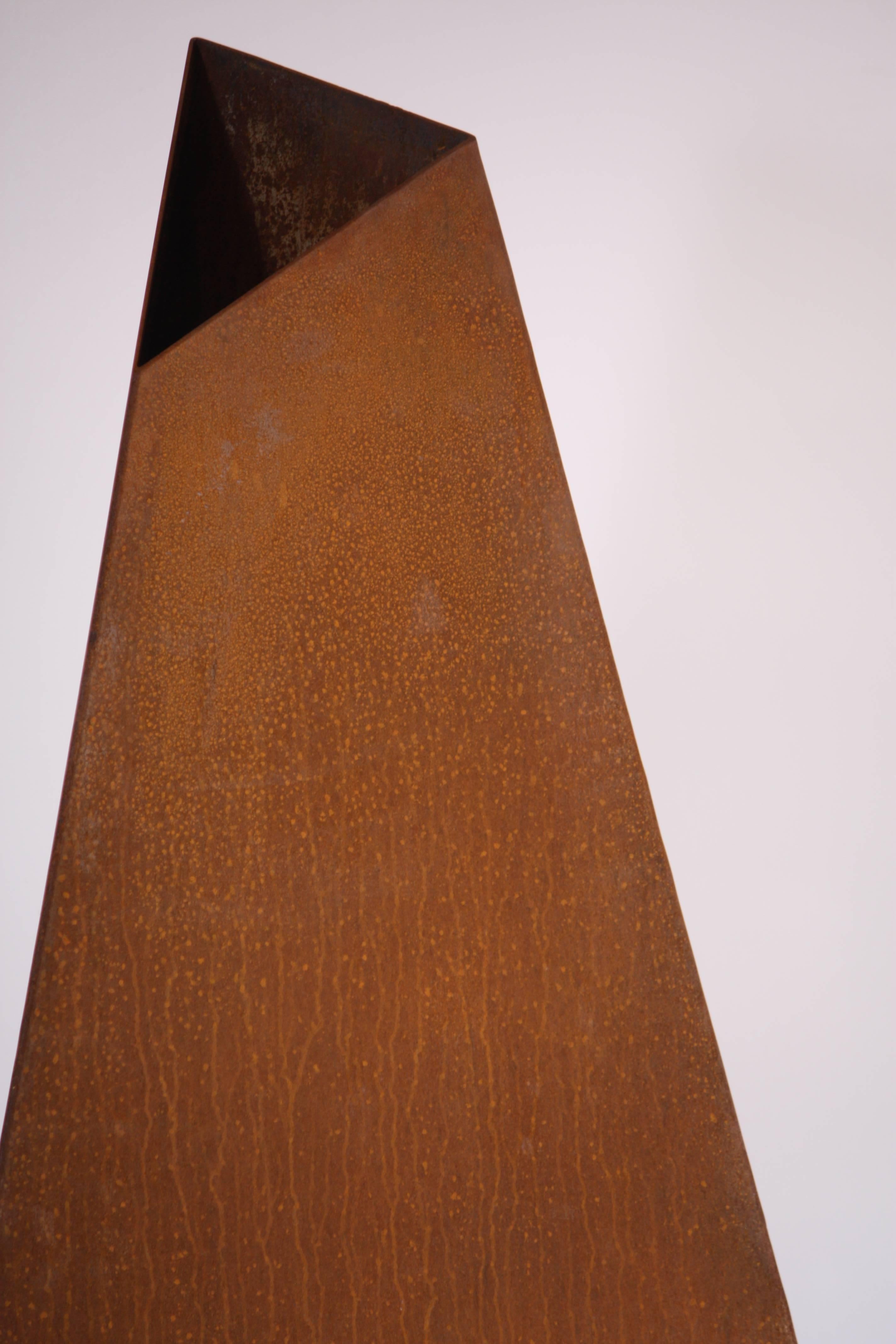 Welded Steel Fire Pit Chiminea Outdoor Fireplace by Koby Knoll Click
